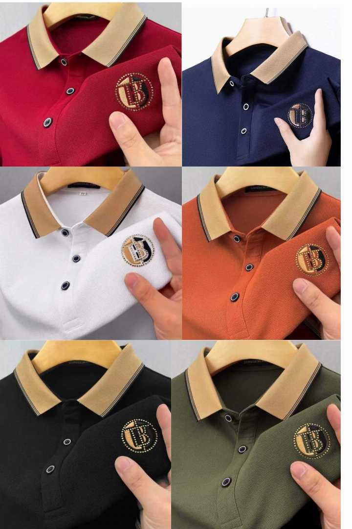 6 Pcs Combo Super Premium Cotton Half Sleeve Polo Shirt For Men